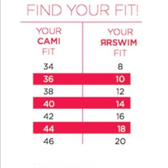 NWOT Ruby Ribbon Shapeware Swim Top - Picture 6 of 6